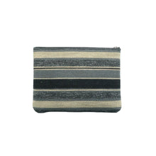 Load image into Gallery viewer, CHANEL Deauville Fabric Clutch Bag Grey
