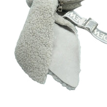 Load image into Gallery viewer, Loewe Lamb Wool Crossbody Bag Grey
