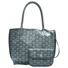 Load image into Gallery viewer, Goyard Artois Canvas Shoulder Bag Grey
