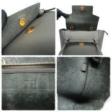 Load image into Gallery viewer, Celine Nano Belt Grained Calfskin Satchel Bag Grey
