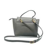 Load image into Gallery viewer, Celine Nano Belt Grained Calfskin Satchel Bag Grey
