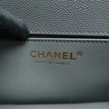 Load image into Gallery viewer, CHANEL Boy Leather Crossbody Bag Grey
