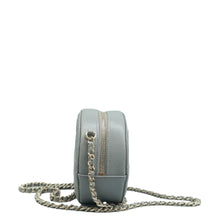 Load image into Gallery viewer, CHANEL Round Clutch Chain Mini Cavier Leather Crossbody Grey
