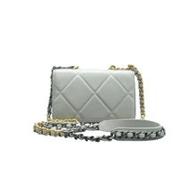 Load image into Gallery viewer, CHANEL Chanel 19 Leather Shoulder Bag Grey
