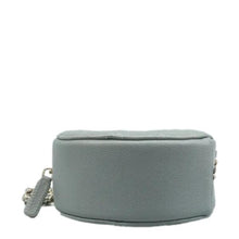 Load image into Gallery viewer, CHANEL Round Clutch Chain Mini Cavier Leather Crossbody Grey
