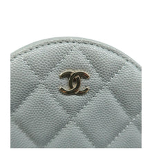 Load image into Gallery viewer, CHANEL Round Clutch Chain Mini Cavier Leather Crossbody Grey
