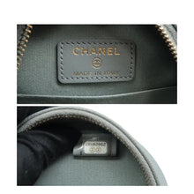 Load image into Gallery viewer, CHANEL Round Clutch Chain Mini Cavier Leather Crossbody Grey
