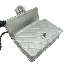 Load image into Gallery viewer, CHANEL Chic Pearl Quilted Leather Crossbody Bag Grey
