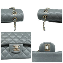 Load image into Gallery viewer, CHANEL  Quilted Leather Shoulder bag Grey
