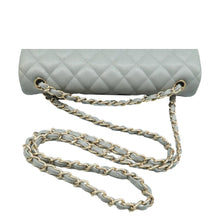 Load image into Gallery viewer, CHANEL Jumbo Double Flap Quilted Caviar Leather Shoulder bag Grey
