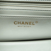 Load image into Gallery viewer, Chanel Pearl Crush Leather Shoulder Bag Grey
