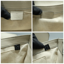 Load image into Gallery viewer, GUCCI Emily Leather Shoulder Bag Light Grey

