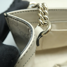 Load image into Gallery viewer, GUCCI Emily Leather Shoulder Bag Light Grey
