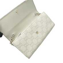 Load image into Gallery viewer, Gucci Leather Chain Wallet Grey
