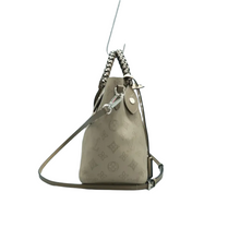 Load image into Gallery viewer, Louis Vuitton Hina W/P Monogram Leather Satchel Bag Grey
