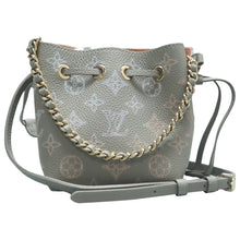 Load image into Gallery viewer, Louis Vuitton Bella Mahina Leather Shoulder Bag Grey
