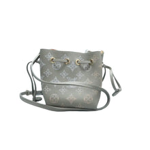 Load image into Gallery viewer, Louis Vuitton Bella Mahina Leather Shoulder Bag Grey
