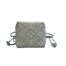 Load image into Gallery viewer, Louis Vuitton Bella Mahina Leather Shoulder Bag Grey
