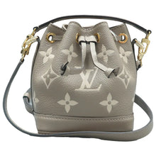 Load image into Gallery viewer, Louis Vuitton Noe Monogram Leather Shoulder Bag Grey
