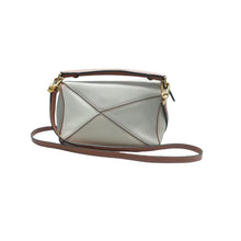 Load image into Gallery viewer, LOEWE Puzzle Mini Leather Mini Satchel Bag Grey
