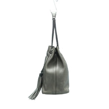 Load image into Gallery viewer, GUCCI Soho Leather Shoulder Bag Grey
