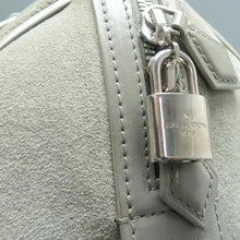 Load image into Gallery viewer, Louis Vuitton Speedy 20 Suede Tote Bag Grey
