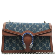 Load image into Gallery viewer, GUCCI Dionysus Denim GG Shoulder Bag Blue
