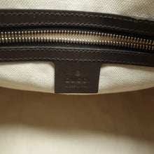 Load image into Gallery viewer, GUCCI Boston Fabric Satchel Bag Brown
