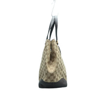 Load image into Gallery viewer, Gucci Dressage GG Fabric Tote Bag Khaki
