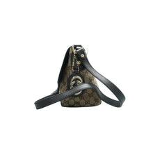 Load image into Gallery viewer, Gucci Fabric Shoulder Bag Khaki
