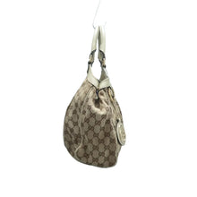 Load image into Gallery viewer, Gucci Fabric Tote Bag Khaki
