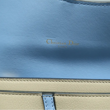 Load image into Gallery viewer, Christian Dior W/P Leather Shoulder Bag Bicolor
