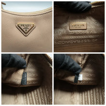 Load image into Gallery viewer, Prada Re-edition Nylon Shoulder Bag Beige
