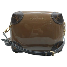 Load image into Gallery viewer, LOUIS VUITTON Venice Patent Leather Shoulder Bag Khaki
