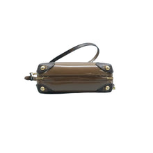 Load image into Gallery viewer, LOUIS VUITTON Venice Patent Leather Shoulder Bag Khaki
