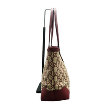 Load image into Gallery viewer, GUCCI Ophidia Shopping Straw Shoulder Bag Khaki
