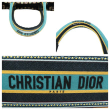 Load image into Gallery viewer, Christian Dior Dior Book Cloth Tote Bag Blue
