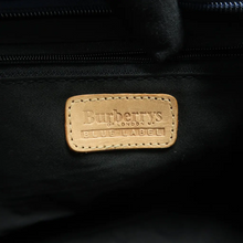 Load image into Gallery viewer, Burberry Fabric Shoulder Bag Navy
