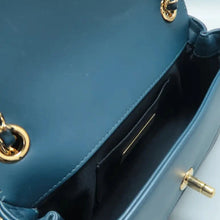 Load image into Gallery viewer, CHANEL Leather Crossbody Bag Navy
