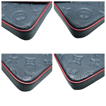 Load image into Gallery viewer, Louis Vuitton Pochette Felicie Monogram W/P Leather Shoulder Bag Navy
