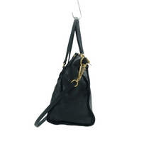 Load image into Gallery viewer, Louis Vuitton Lumineuse Monogram Leather Satchel Bag Navy
