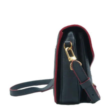 Load image into Gallery viewer, LOUIS VUITTON Metis Pochette Empreinte Leather Crossbody Bag Navy Blue
