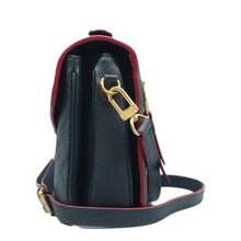 Load image into Gallery viewer, LOUIS VUITTON Metis Pochette Empreinte Leather Crossbody Bag Navy Blue
