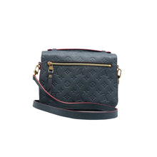 Load image into Gallery viewer, Louis Vuitton Metis Monogram Leather Satchel Bag Navy
