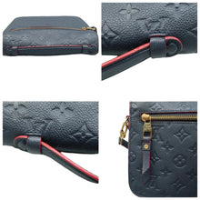 Load image into Gallery viewer, LOUIS VUITTON Metis Monogram Leather Satchel Bag Navy
