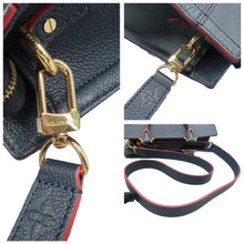 Load image into Gallery viewer, Louis Vuitton  Sully PM Monogram Empreinte Leather Shoulder Bag Navy Blue
