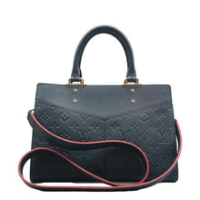 Load image into Gallery viewer, Louis Vuitton  Sully PM Monogram Empreinte Leather Shoulder Bag Navy Blue
