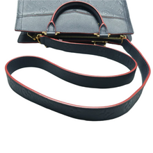 Load image into Gallery viewer, Louis Vuitton Sully Monogram Leather Satchel Bag Navy
