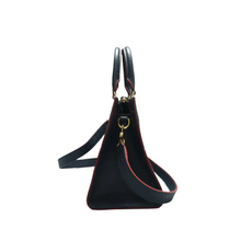 Load image into Gallery viewer, Louis Vuitton Sully Monogram Leather Satchel Bag Navy
