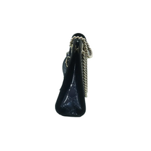 Load image into Gallery viewer, GUCCI Emily Patent Leather Shoulder Bag Navy
